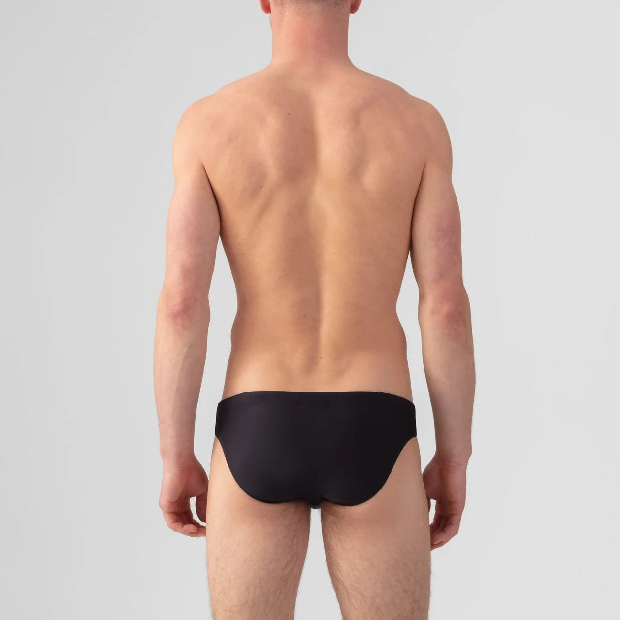 Bañador Slip Slim Negro. Ron Dorff
