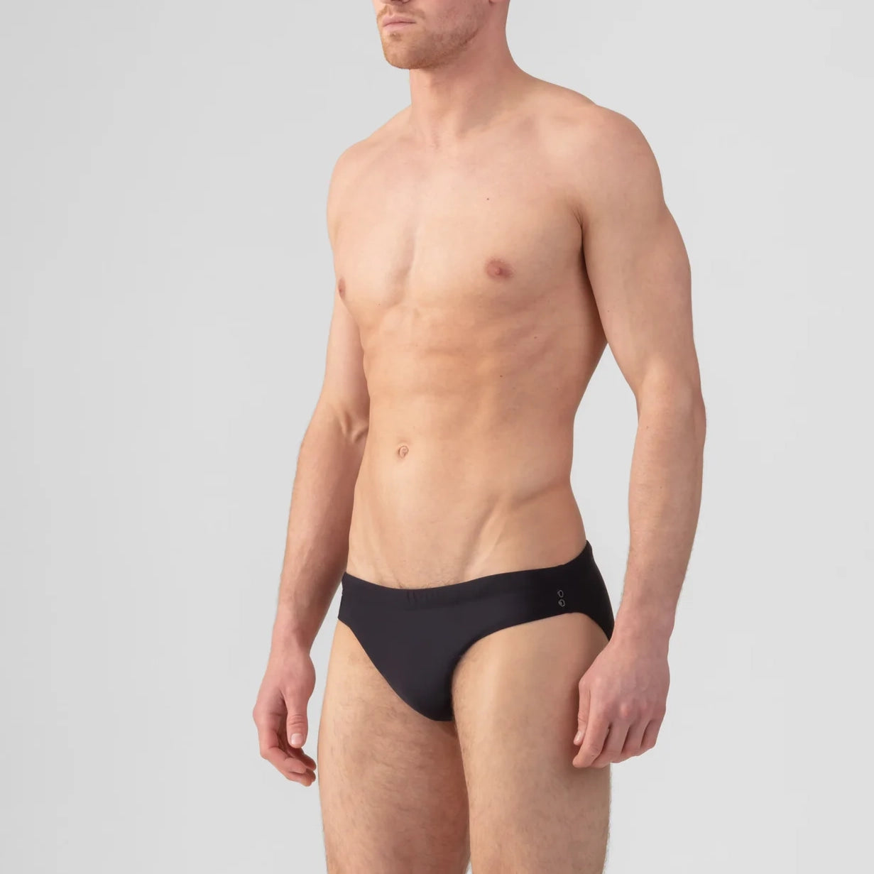 Bañador Slip Slim Negro. Ron Dorff
