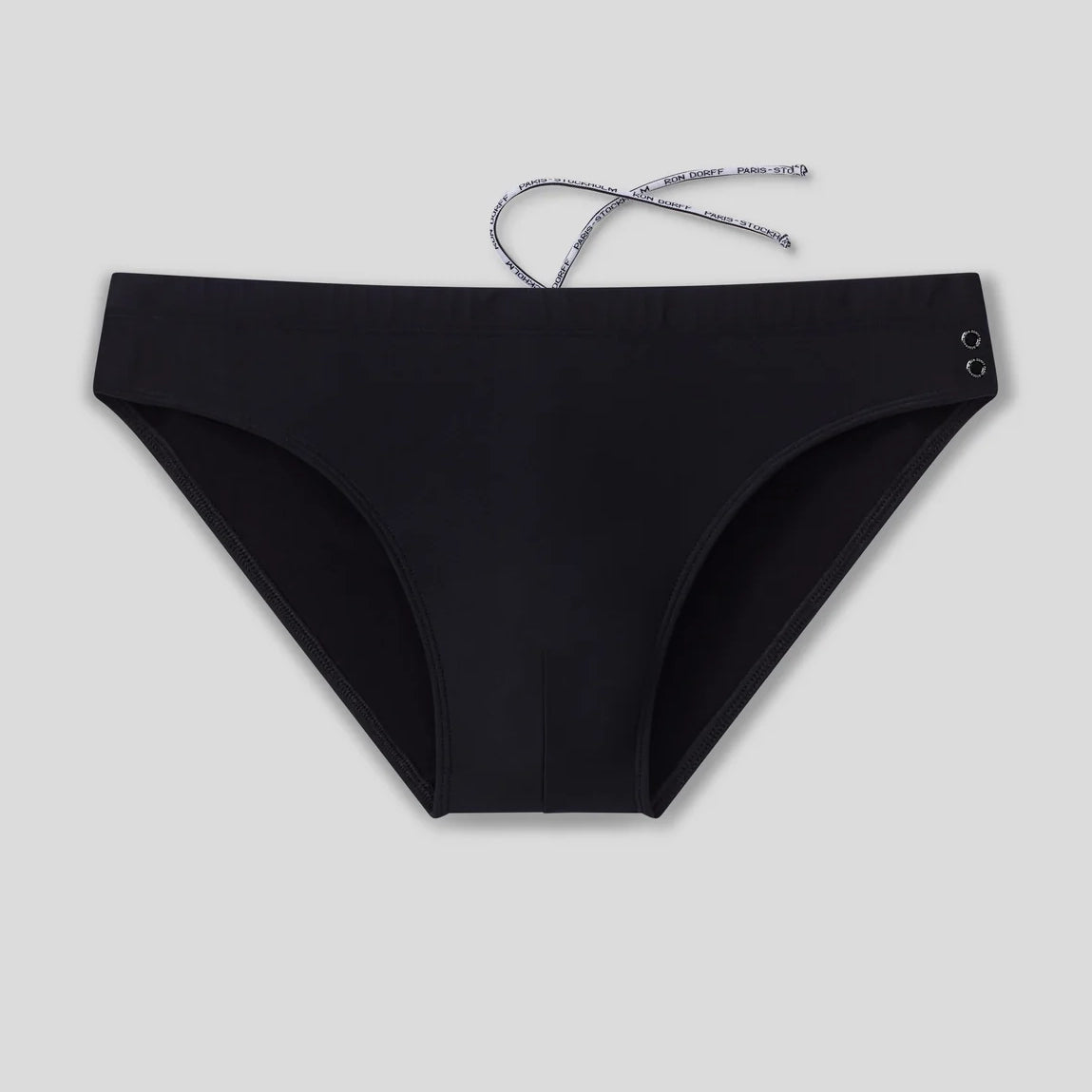 Bañador Slip Slim Negro. Ron Dorff