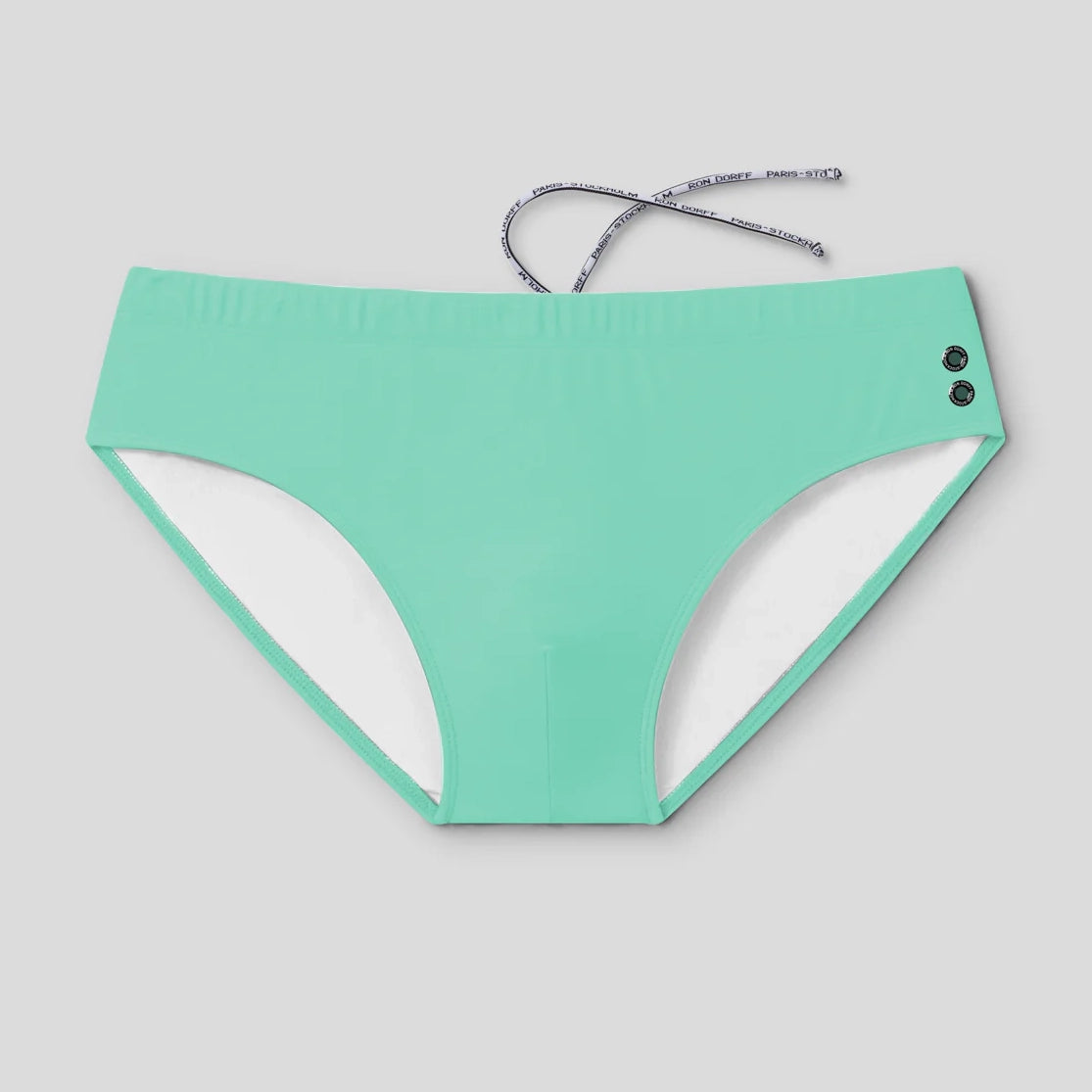 Bañador Slip Verde Agua. Ron Dorff