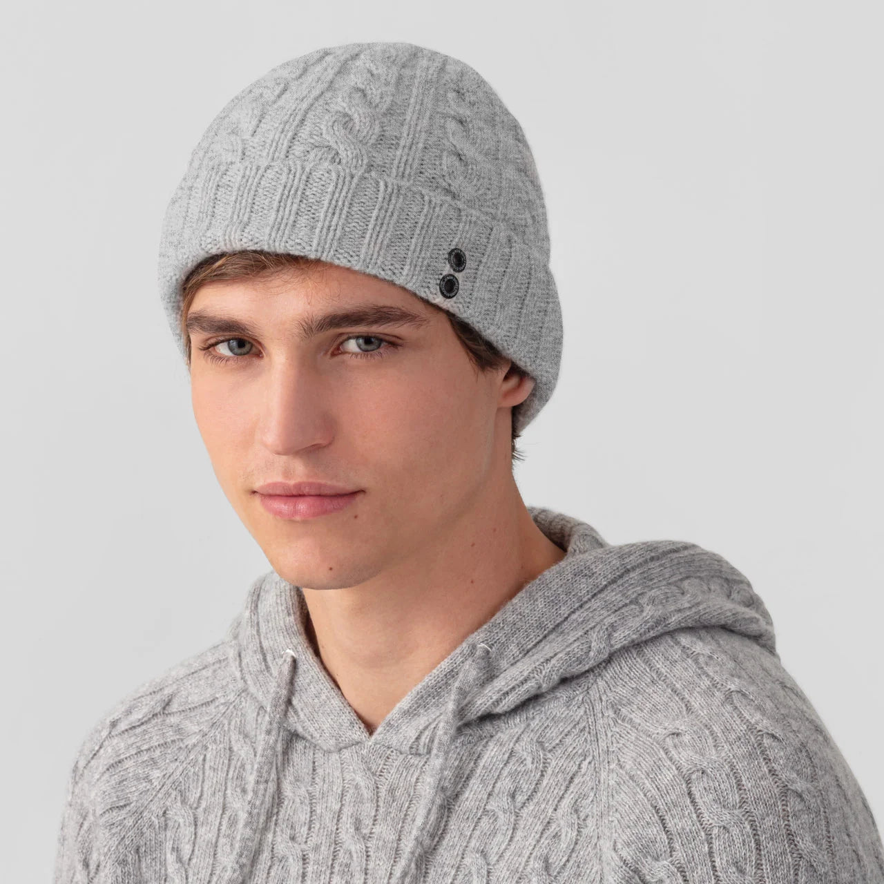 Telemark Beanie Grey Melagne. Ron Dorff