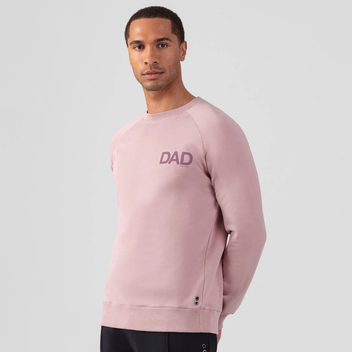 Pink Sweatshirt "DAD". Ron Dorff