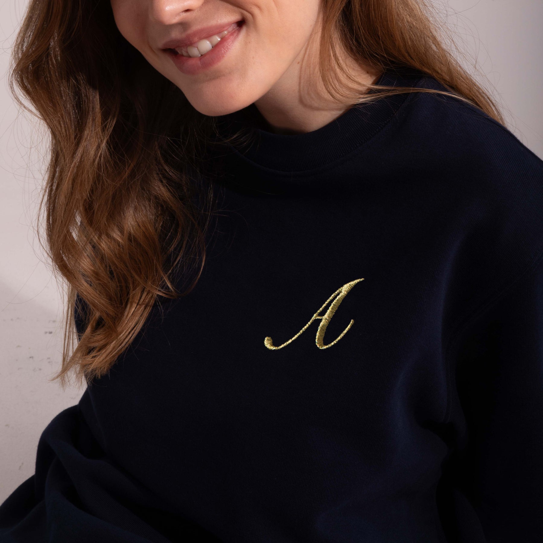 Personalized ANCLADEMAR Navy Sweatshirt