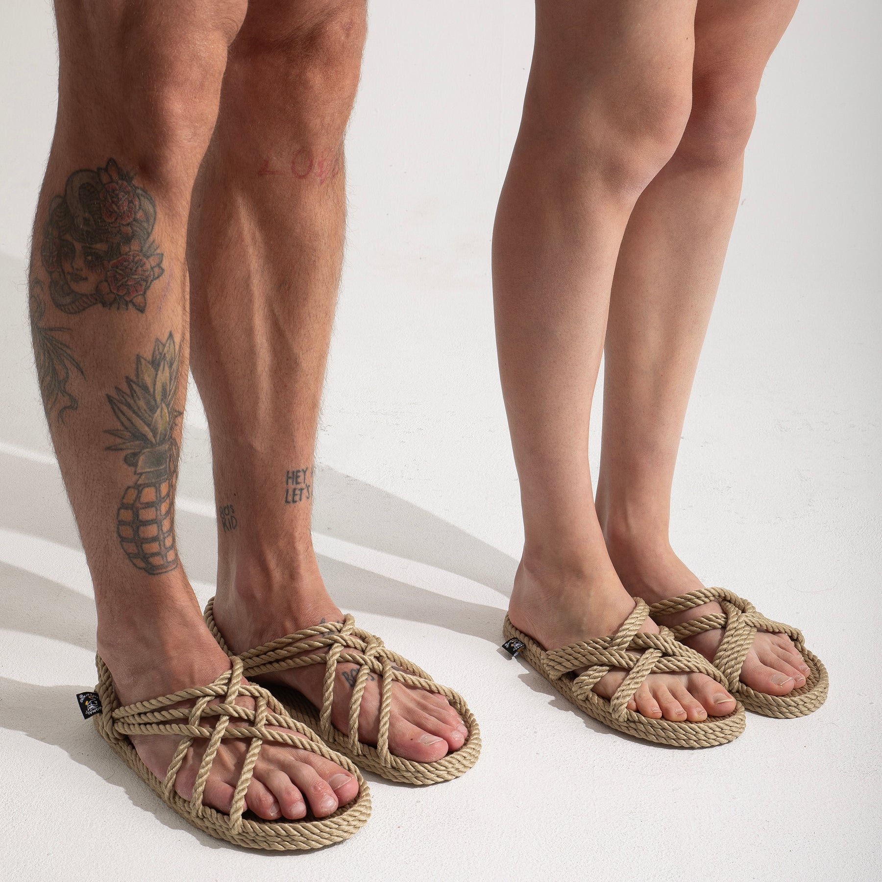Slip On Rope Sandals