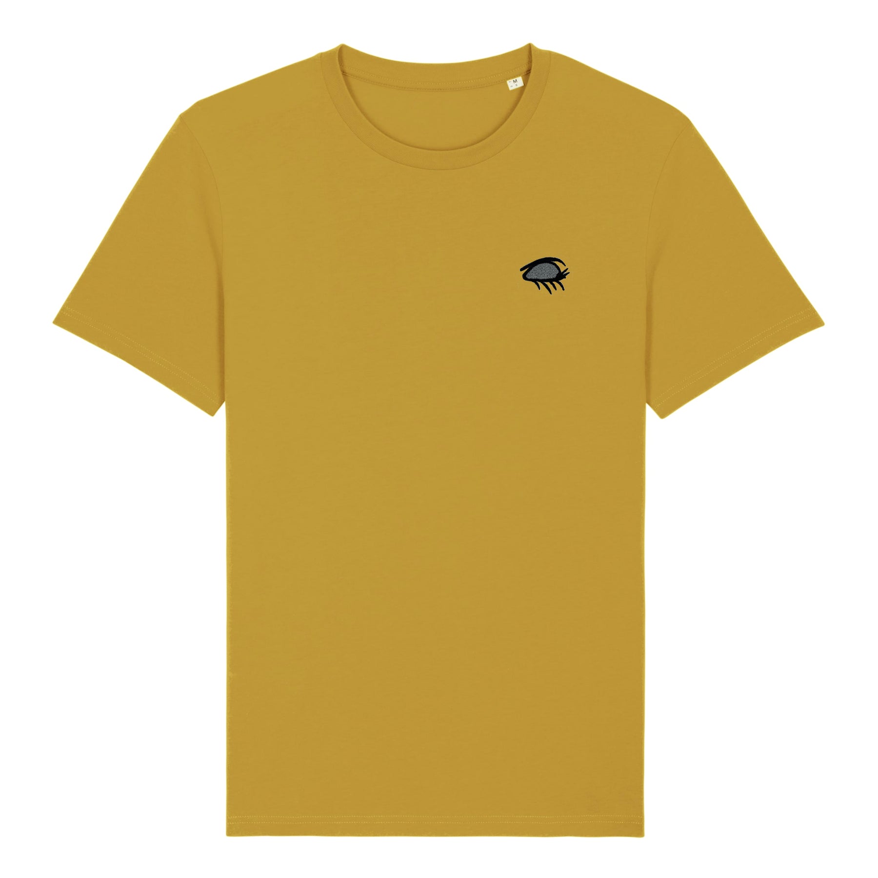 Camiseta Mostaza Ojo Bordado