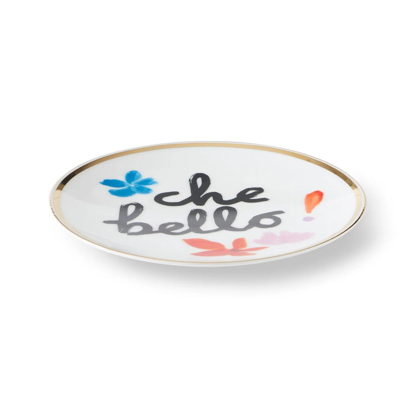 Porcelain Plate "Che Bello!"