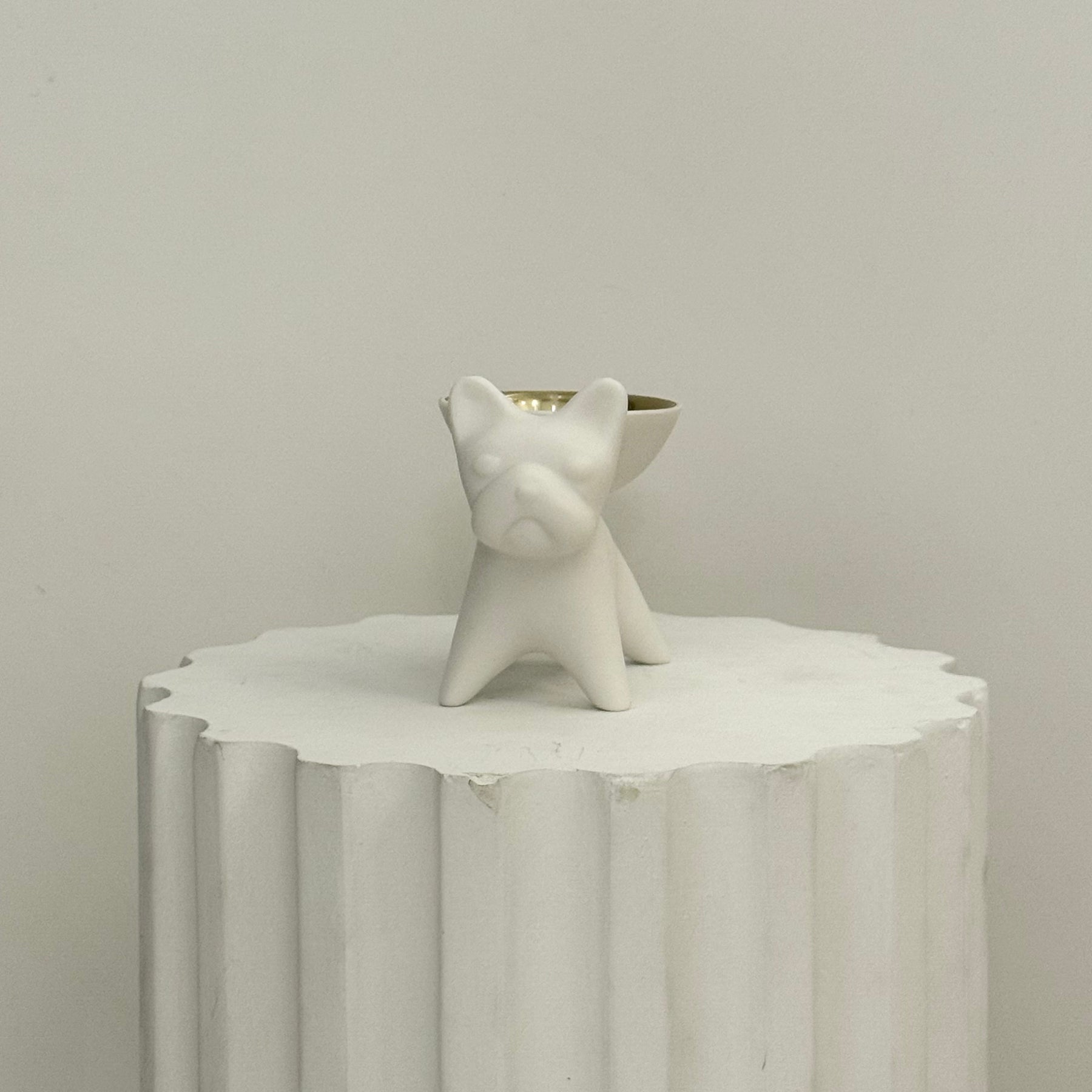 Salt | Pepper Cellar French Bulldog. Jonathan Adler