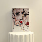 Notebook Red Lips by Fran G. Beivide