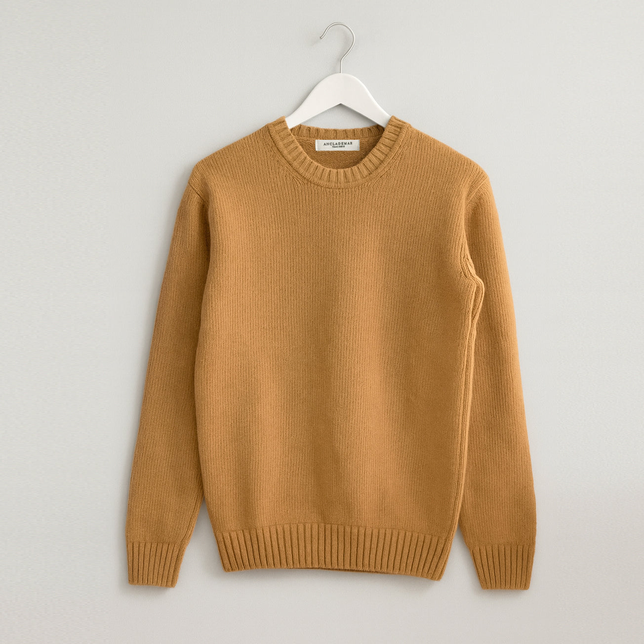 Merino Wool Seater Camel