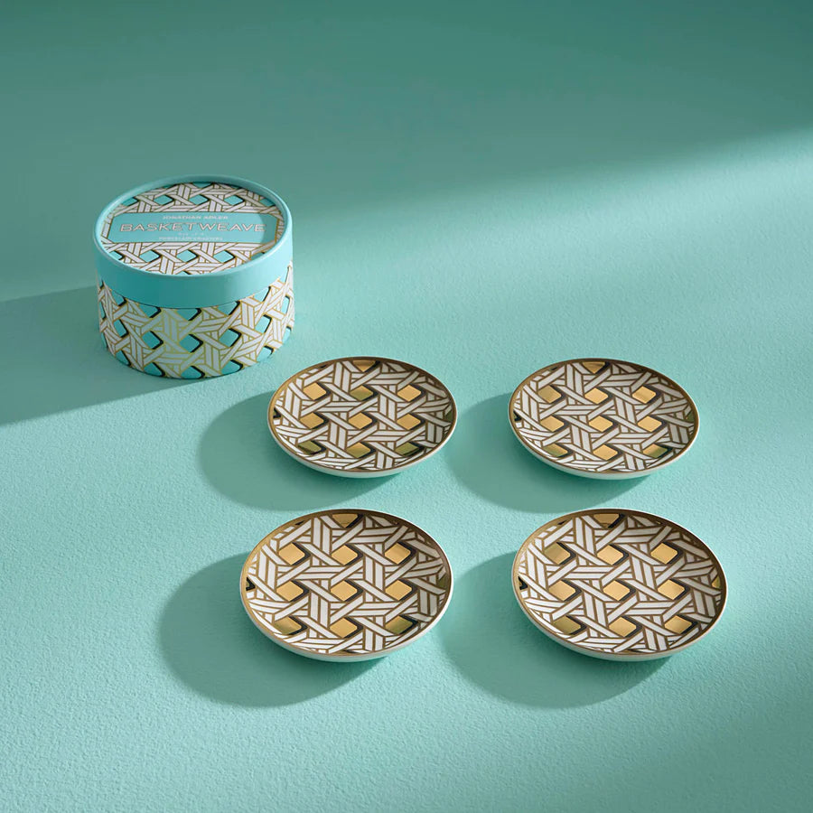 Posavasos Basketweave. Jonathan Adler