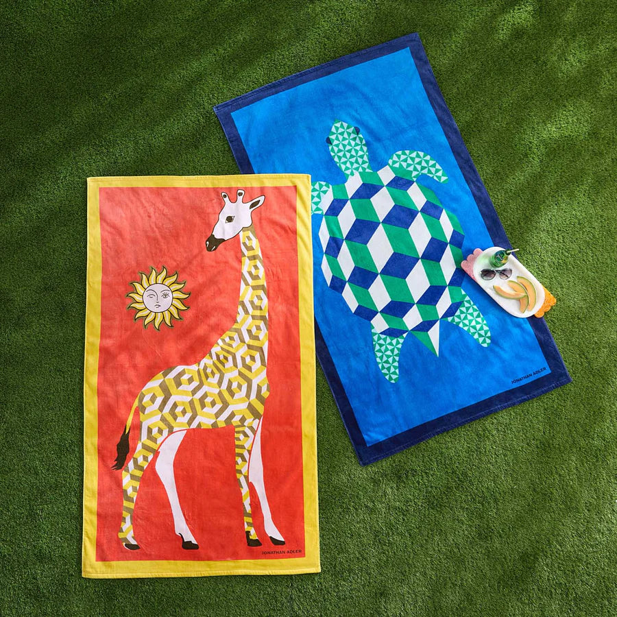 Turtle Beach Towel. Jonathan Adler