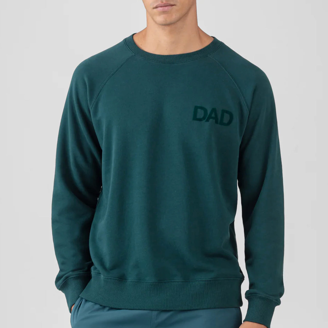 Sudadera "DAD" Verde. Ron Dorff