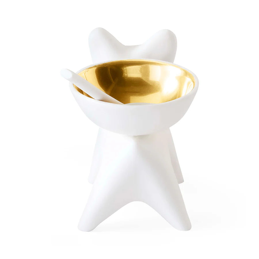 Salt | Pepper Cellar French Bulldog. Jonathan Adler