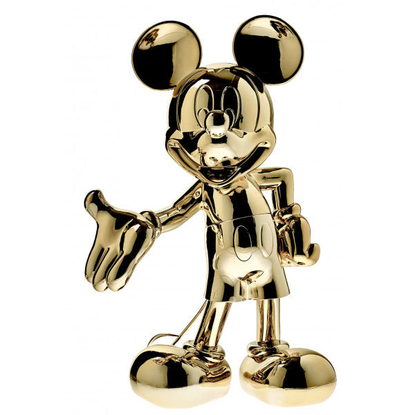 Mickey Welcome Oro. 30 cm
