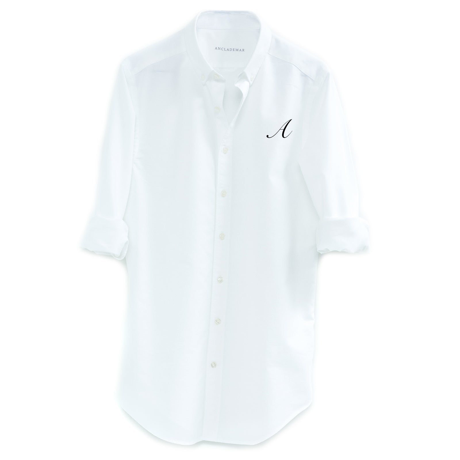 Camisa Oxford Blanca Personalizada con tus Iniciales