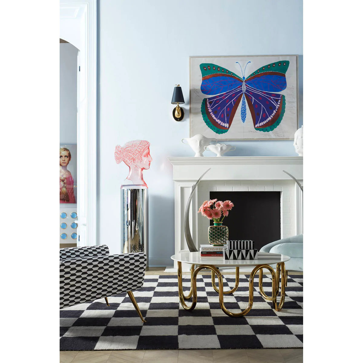 Caja Op Art Mediana. Jonathan Adler