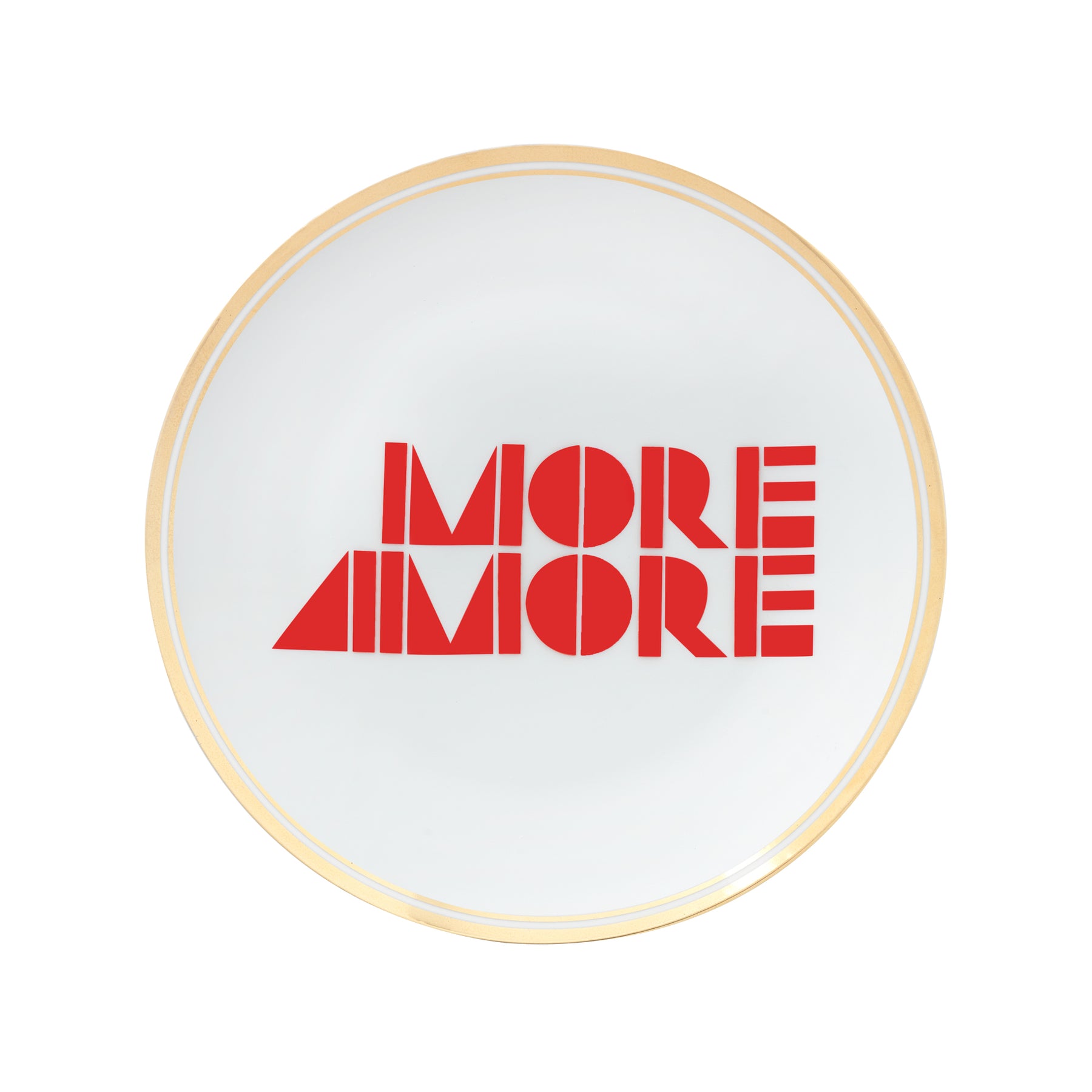 Plato de Porcelana "More Amore"