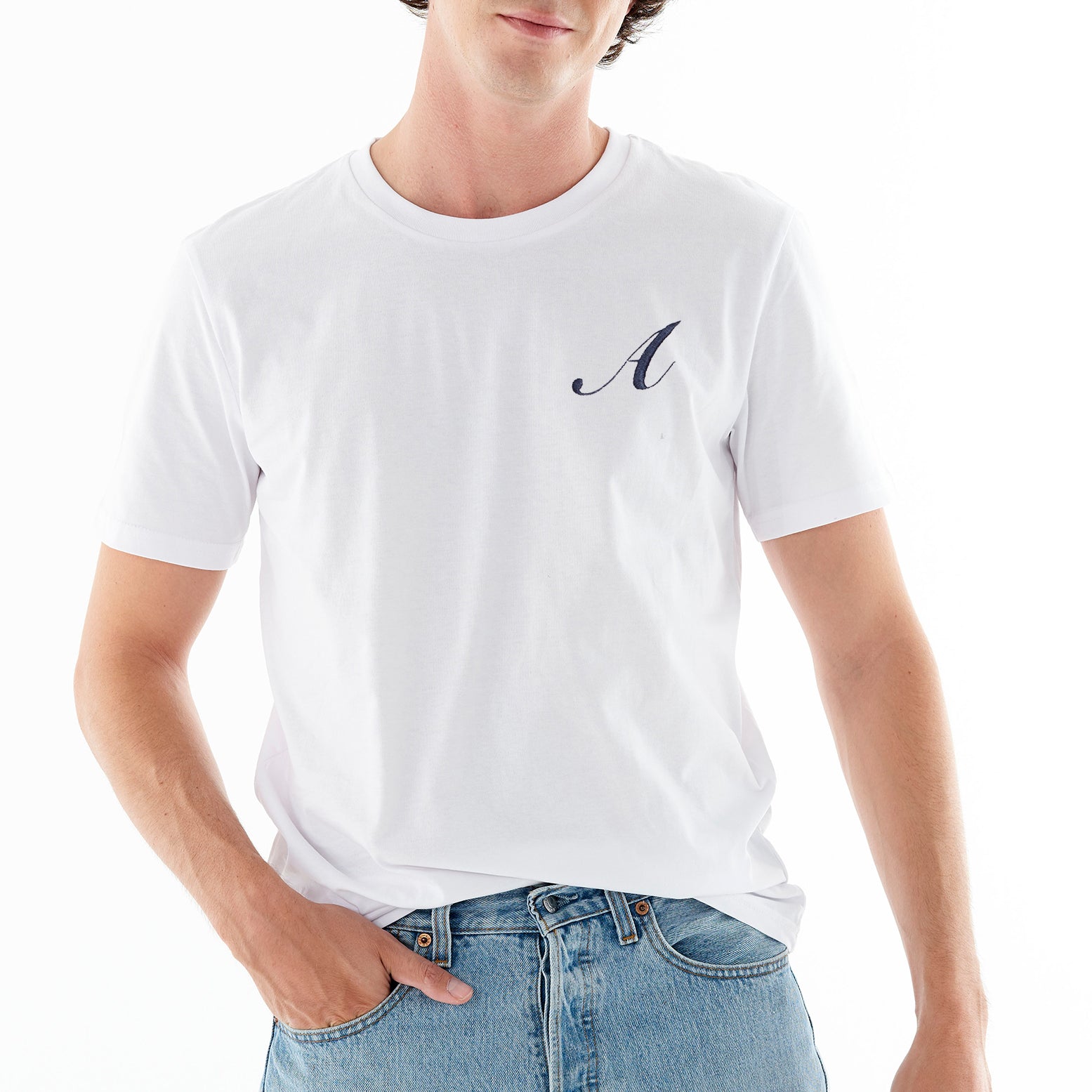 Personalized ANCLADEMAR White T-Shirt
