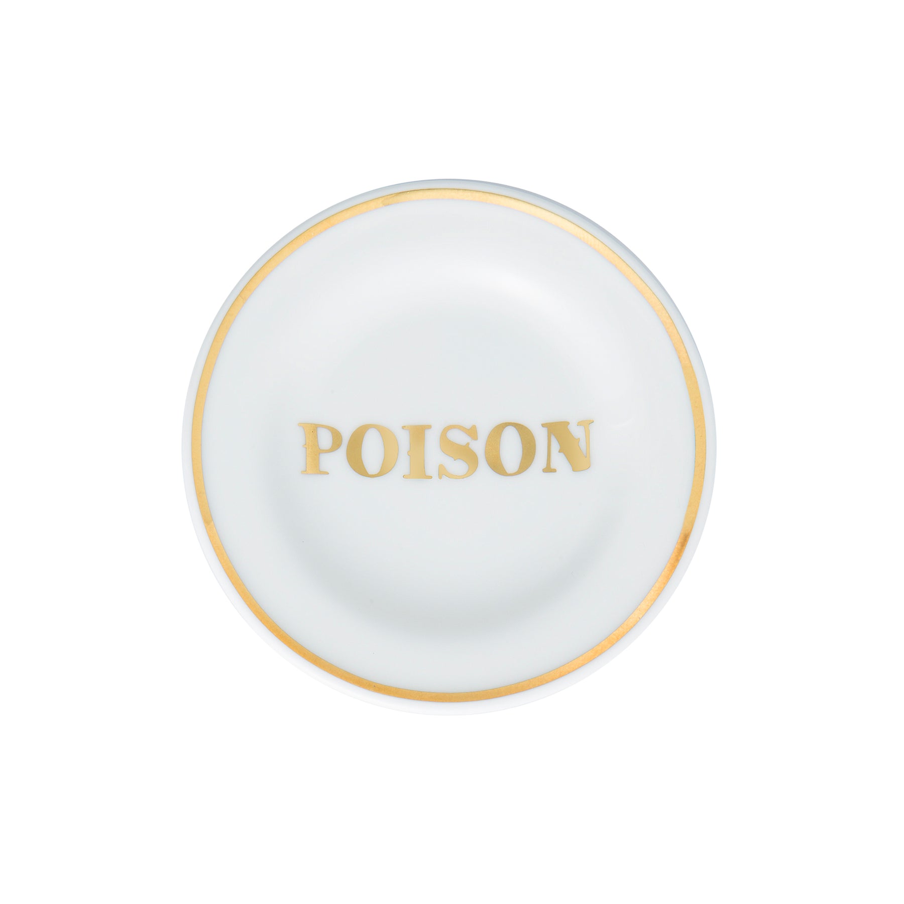 POISON Porcelain Plate. 10 cm