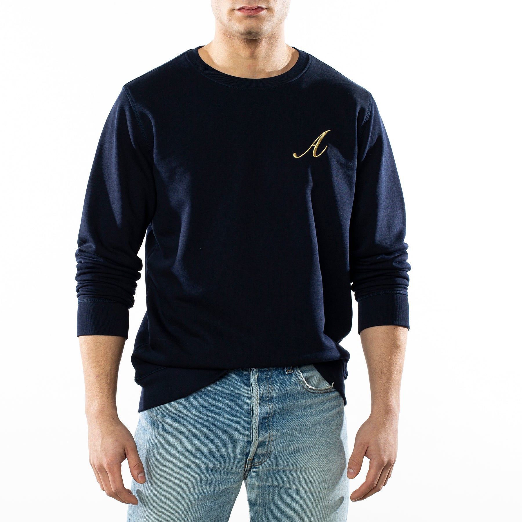 Sudadera Navy Personalizada con tus Iniciales