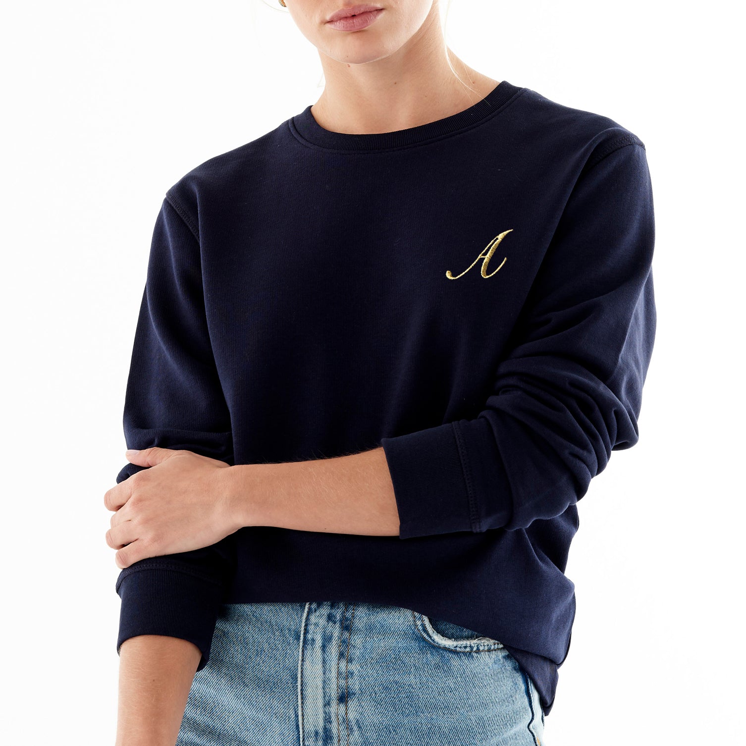 Personalized ANCLADEMAR Navy Sweatshirt