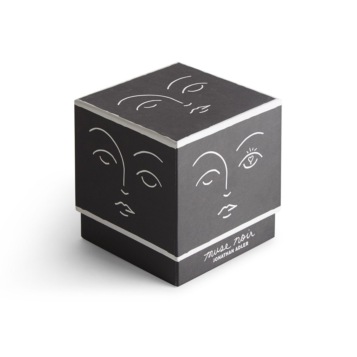 Muse Noir Ceramic Candle