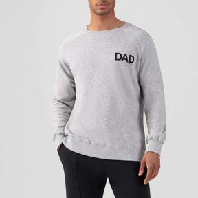 Dusty Beige Sweatshirt "DAD". Ron Dorff