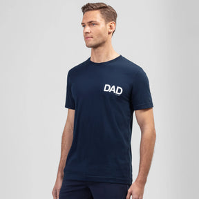 DAD Navy T-Shirt. Ron Dorff