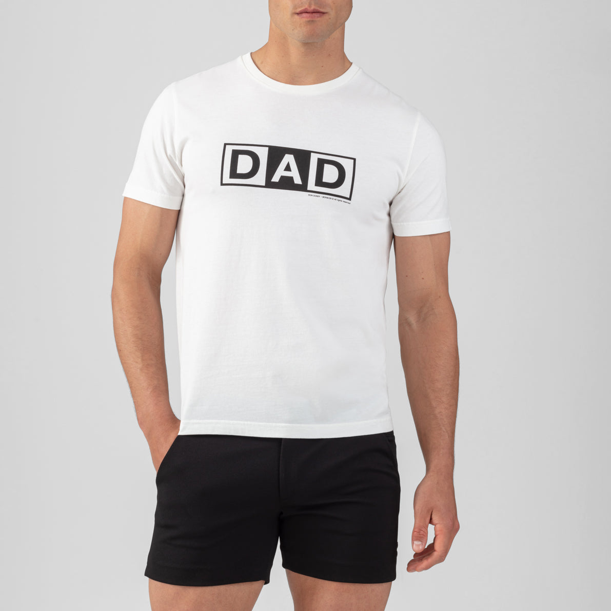 Camiseta DAD Blanca. Ron Dorff x Bonton