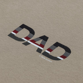 Dusty Beige Sweatshirt "DAD". Ron Dorff