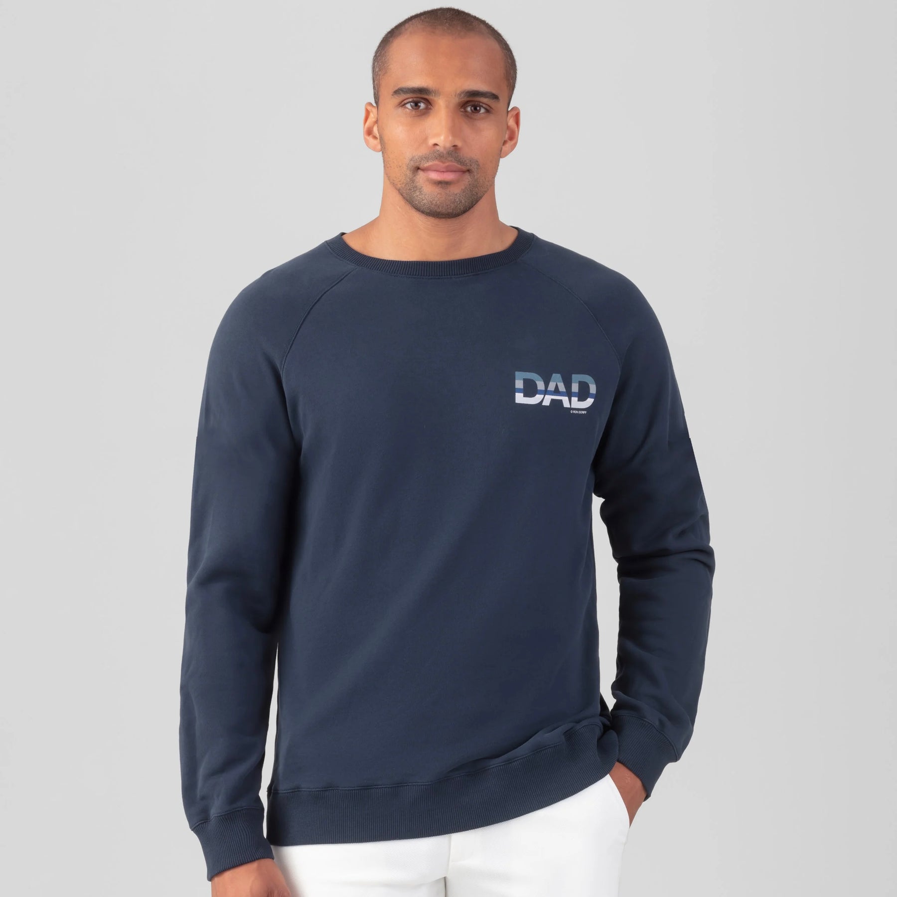 Sudadera "DAD" Navy. Ron Dorff