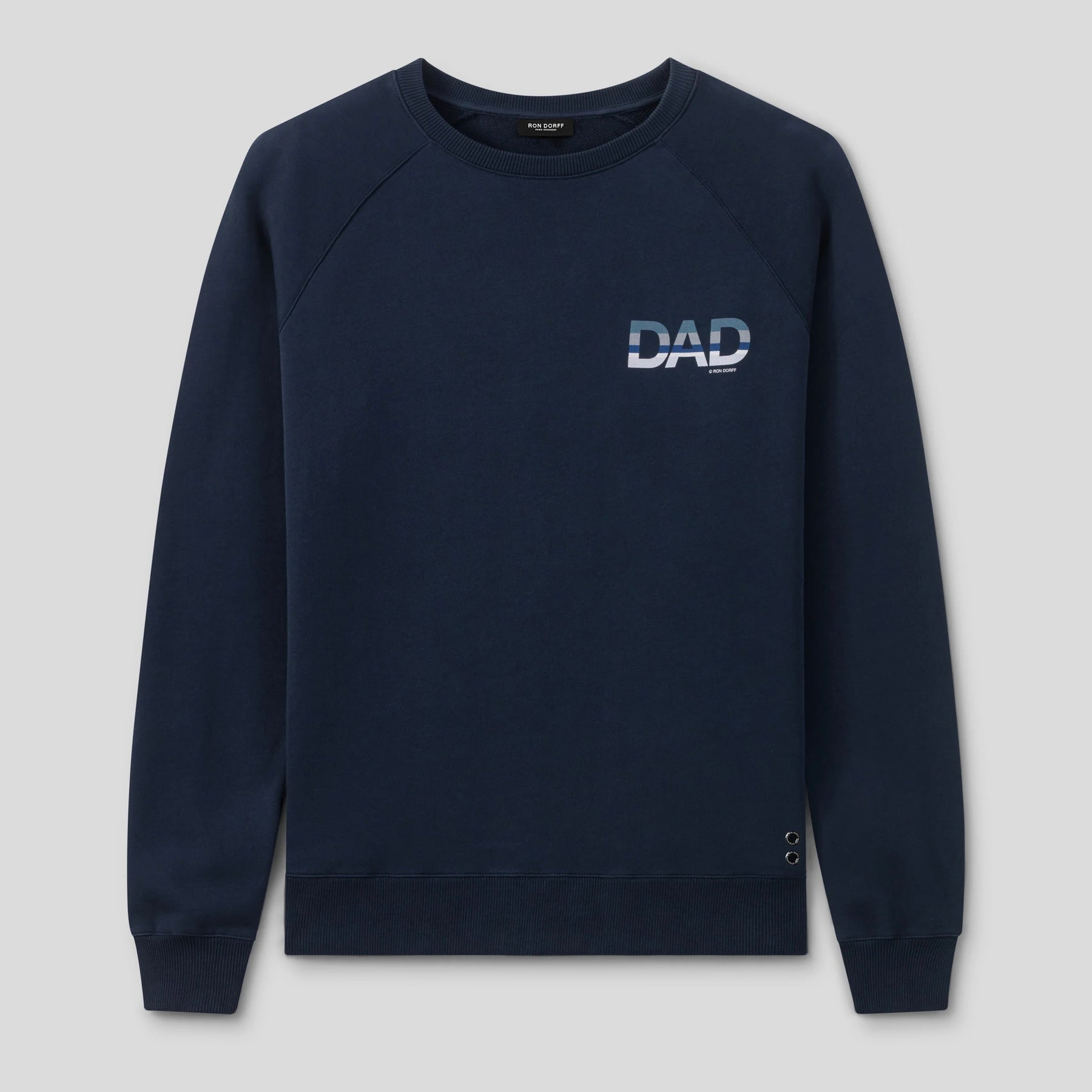 Navy Sweatshirt "DAD". Ron Dorff