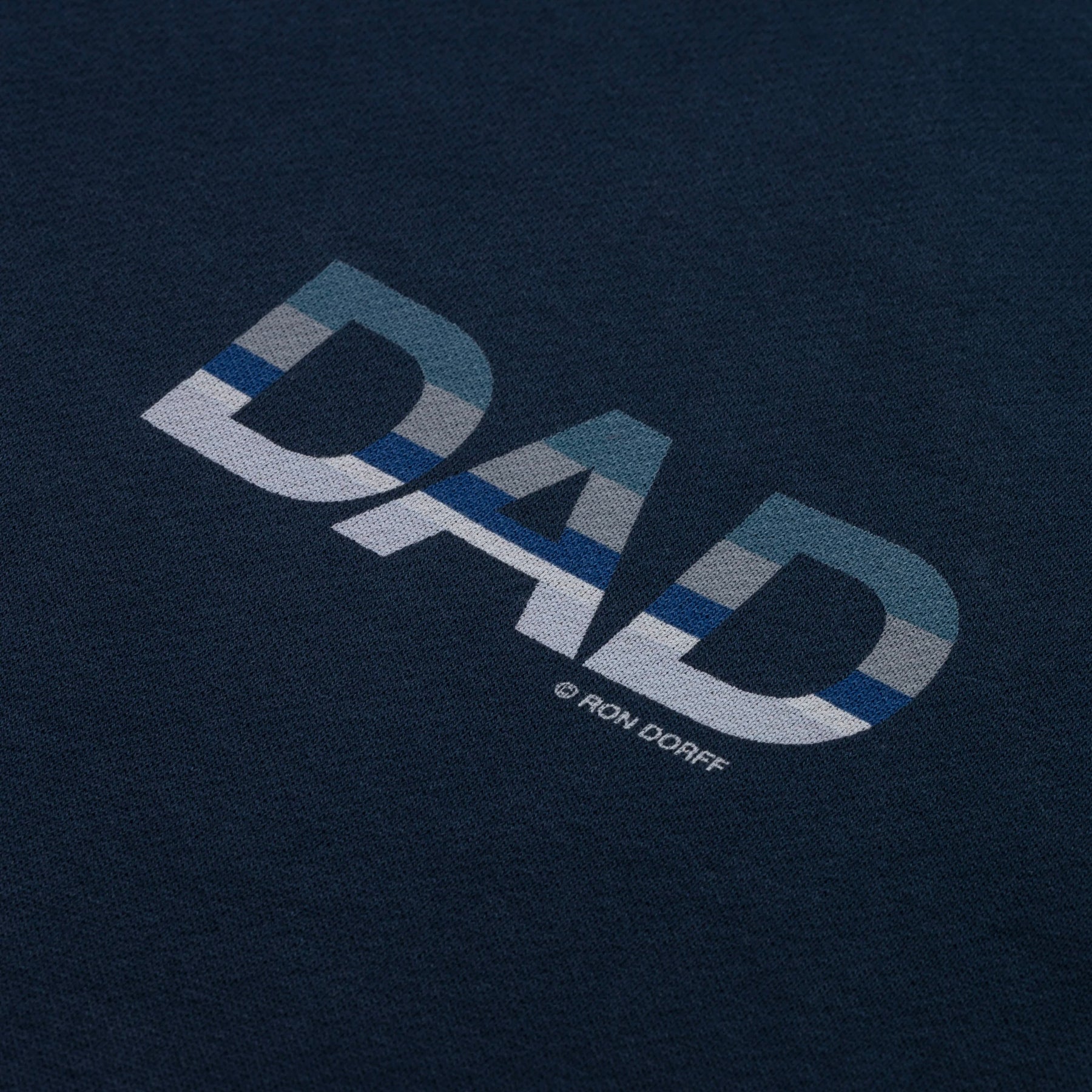 Sudadera "DAD" Navy. Ron Dorff