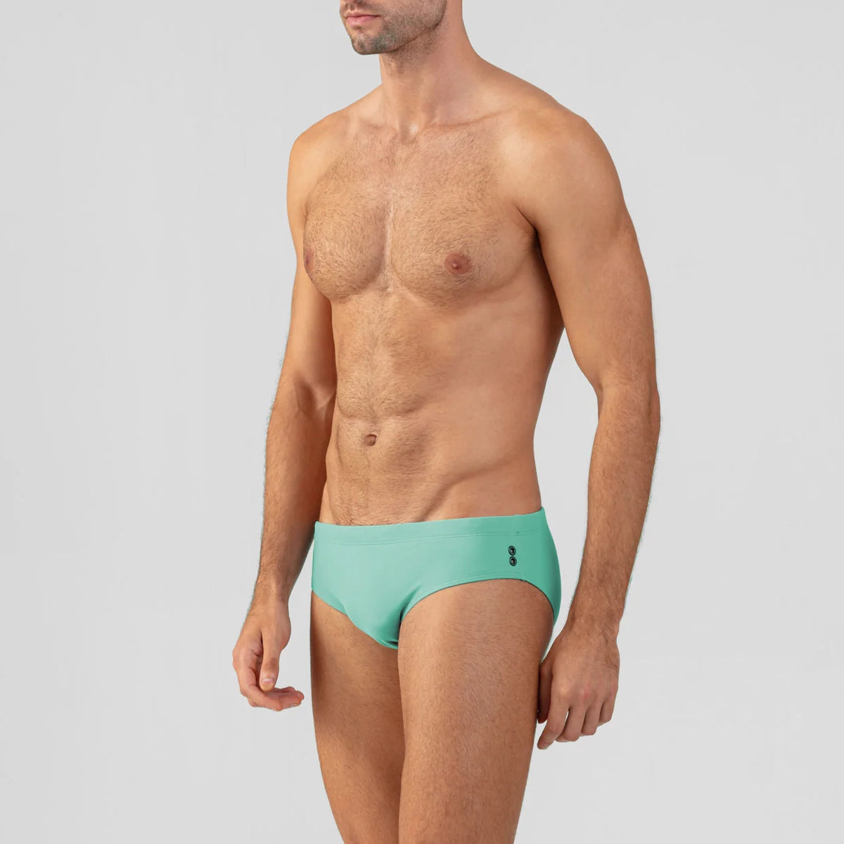 Swim Briefs Aqua Green. Ron Dorff