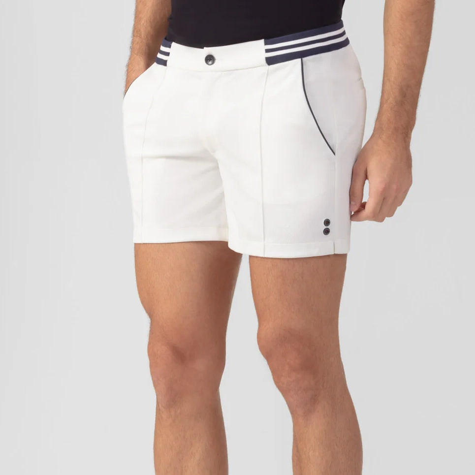 Tennis Shorts Blanco. Ron Dorff