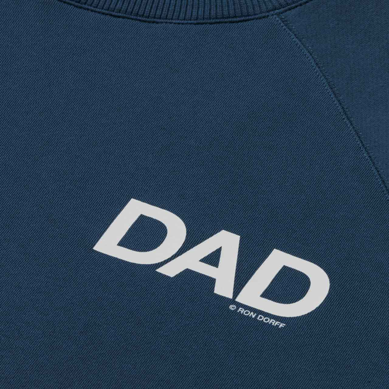 Navy Sweatshirt "DAD". Ron Dorff