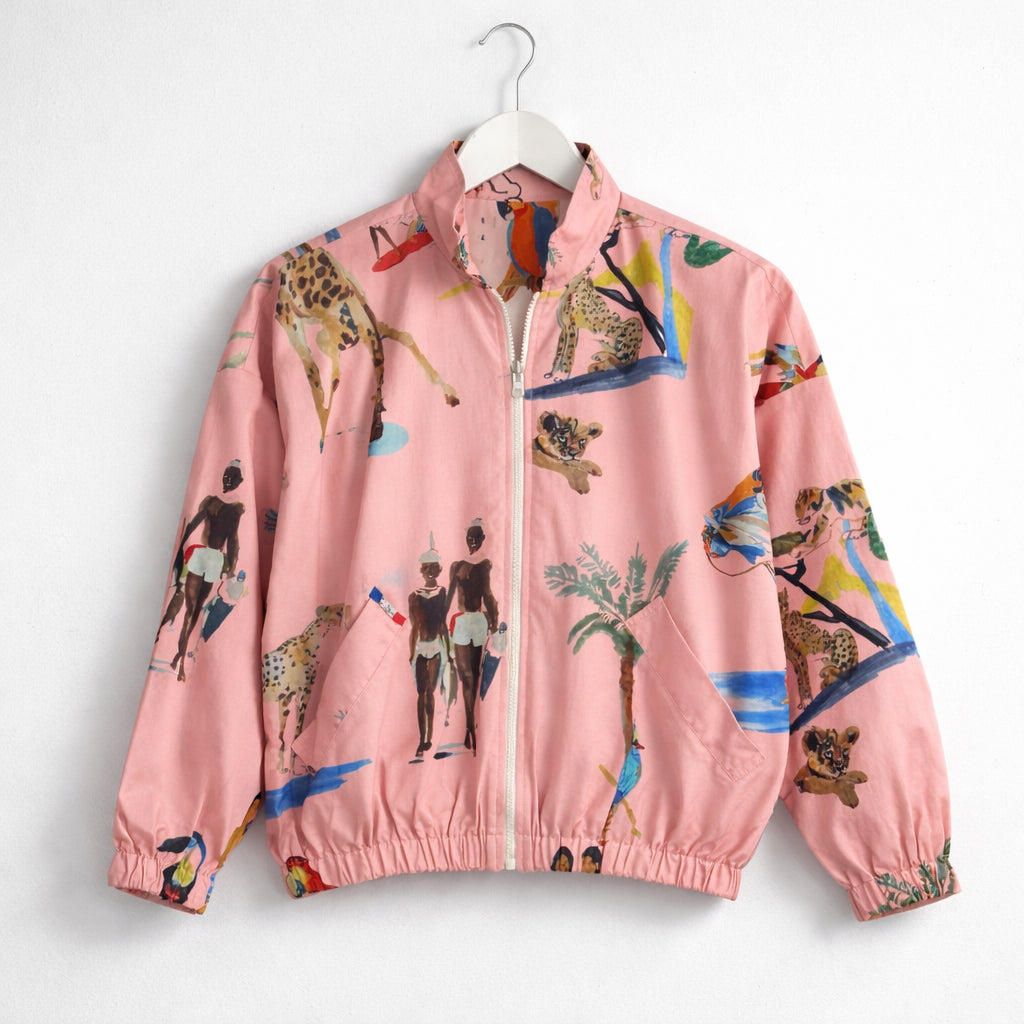 Cazadora Reversible Pink Party. G.Kero Paris