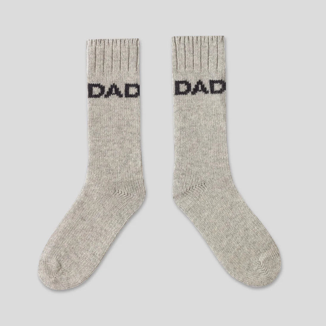 DAD Socks Grey. Ron Dorff