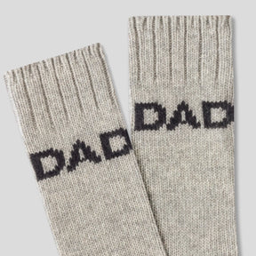 DAD Socks Grey. Ron Dorff