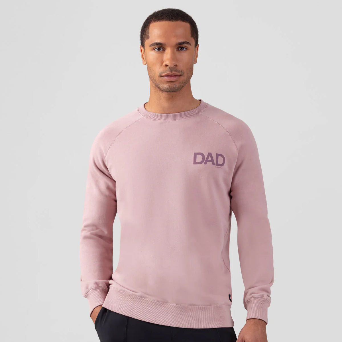 Pink Sweatshirt "DAD". Ron Dorff