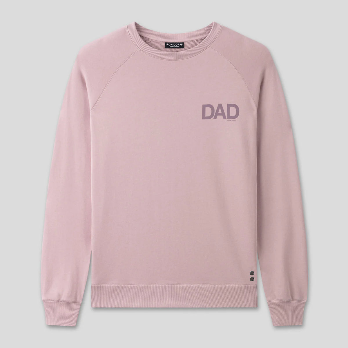 Pink Sweatshirt "DAD". Ron Dorff