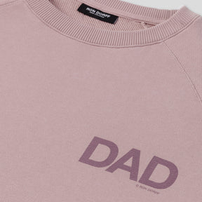 Pink Sweatshirt "DAD". Ron Dorff