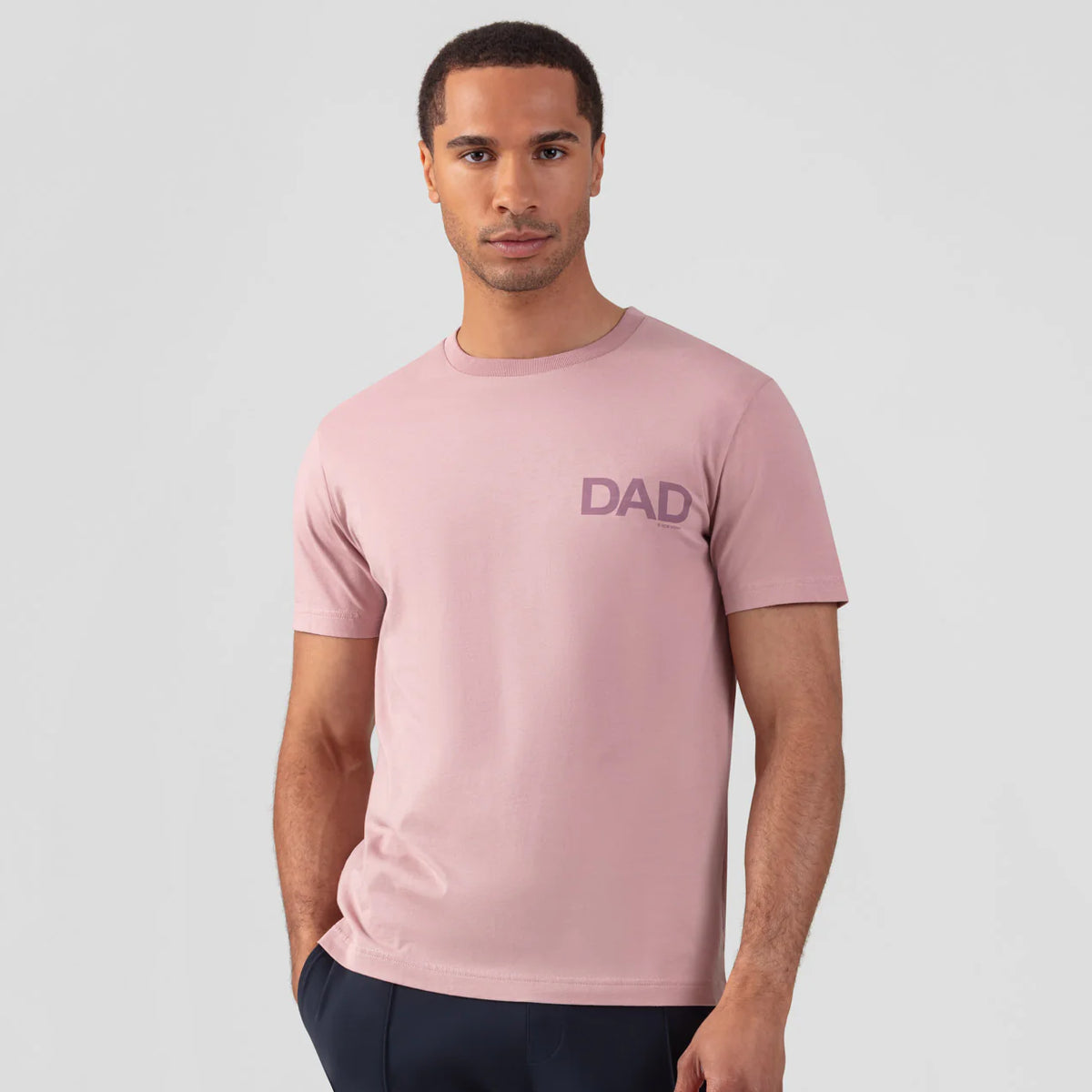 Pink T-Shirt "DAD". Ron Dorff