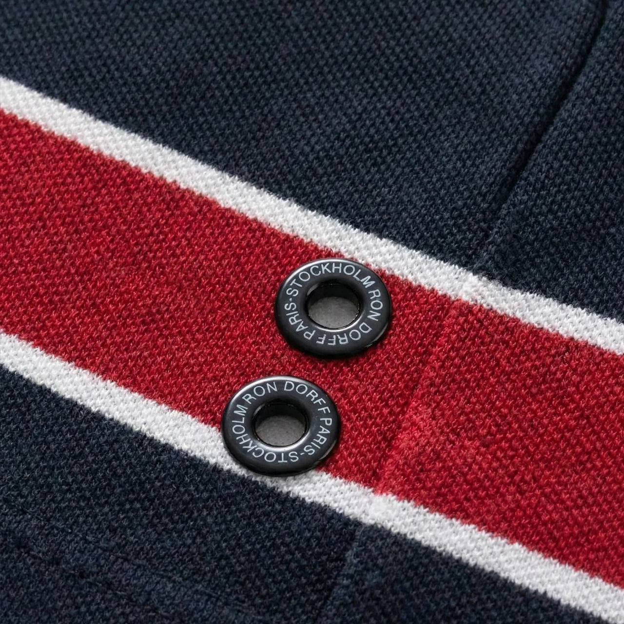 Camiseta Piqué Rayas. Ron Dorff