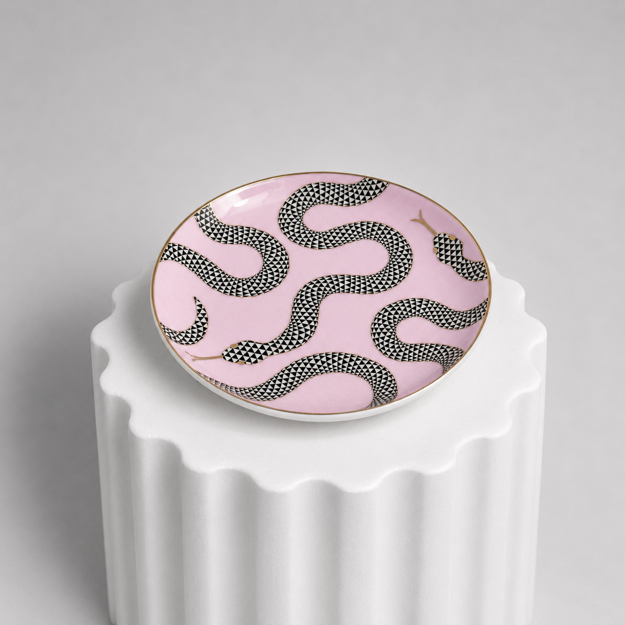 Versailles Porcelain Plate Lavender. Jonathan Adler