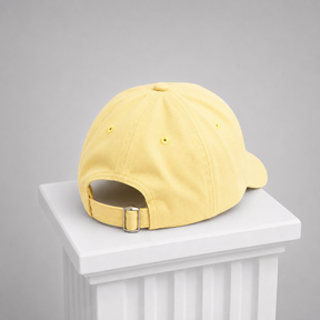 Gorra Amarilla. Cangrejo Bordado