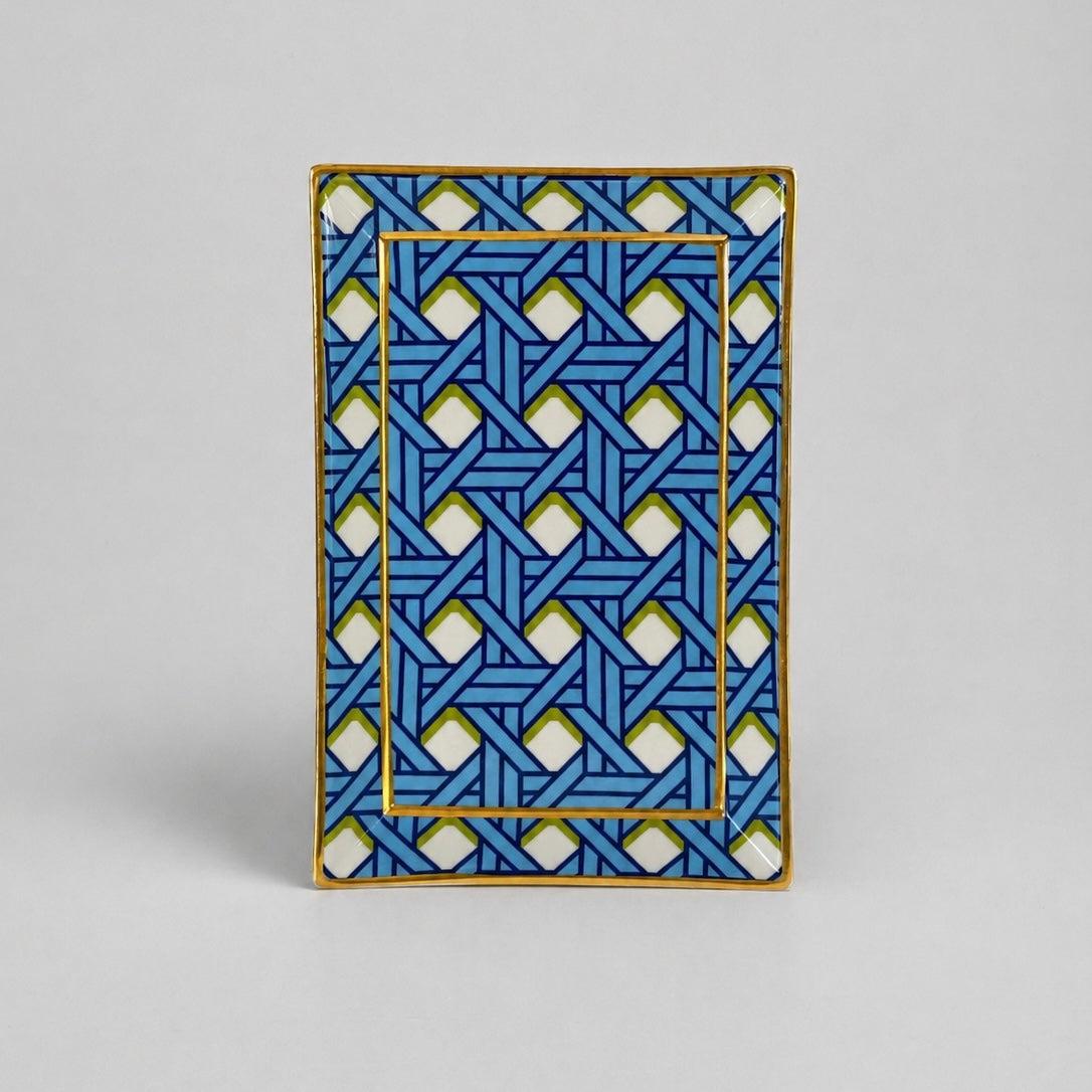 Vaciabolsillos Basketweave. Jonathan Adler