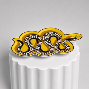 Vaciabolsillos Snake Amarillo. Jonathan Adler