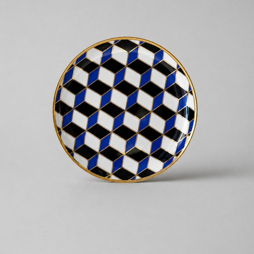 Plato Versailles Azul. Jonathan Adler