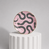 Versailles Porcelain Plate Lavender. Jonathan Adler